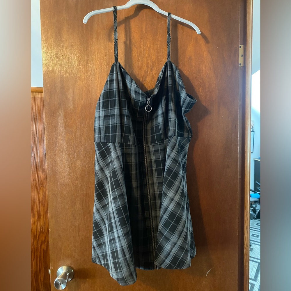 Dolls Kill Current Mood Plaid Dress